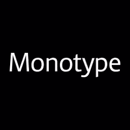The logo of our partner Monotype