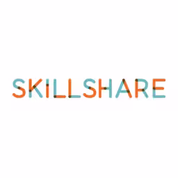 The logo of our partner Skillshare