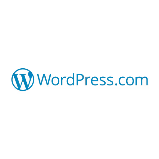 The logo of our partner WordPress.com