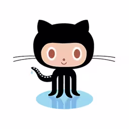 The logo of our partner GitHub