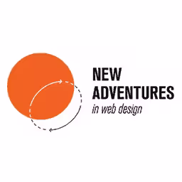 The logo of our partner New Adventures in Web Design