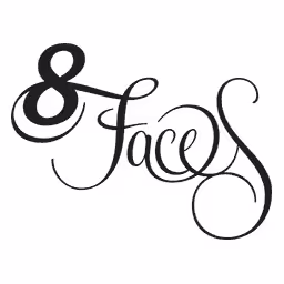 The logo of our partner 8 Faces