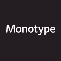 The logo of our partner Monotype