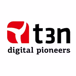 The logo of our partner t3n