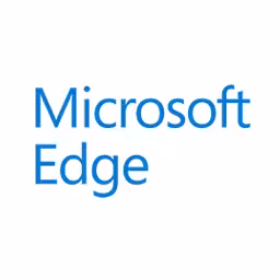 The logo of our partner Microsoft Edge