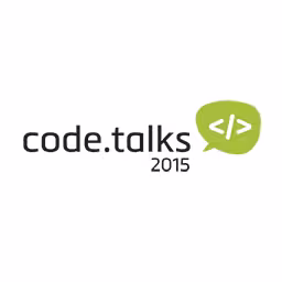 The logo of our partner code.talks