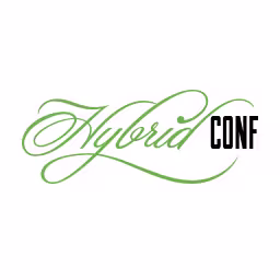 The logo of our partner HybridConf