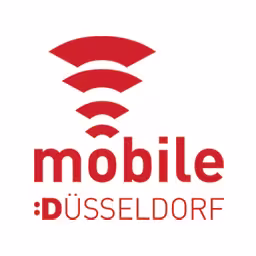 The logo of our partner mobile :DÜSSELDORF