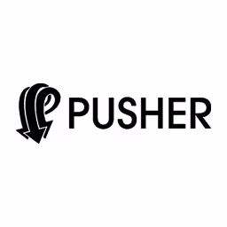 The logo of our partner Pusher