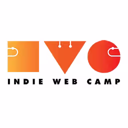 The logo of the side event IndieWebCamp Düsseldorf