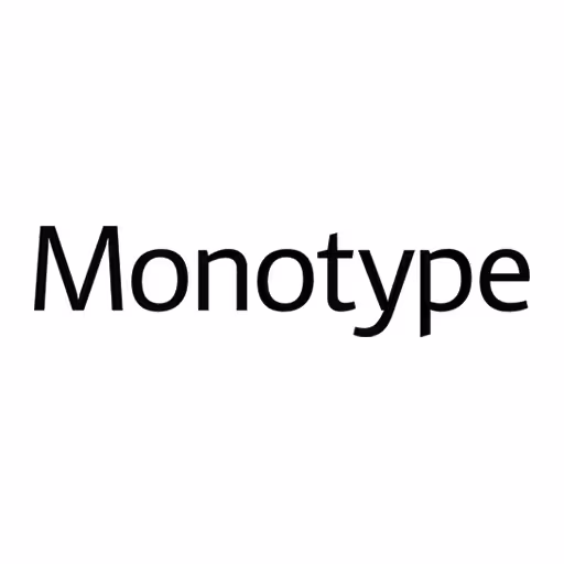 The logo of our partner Monotype