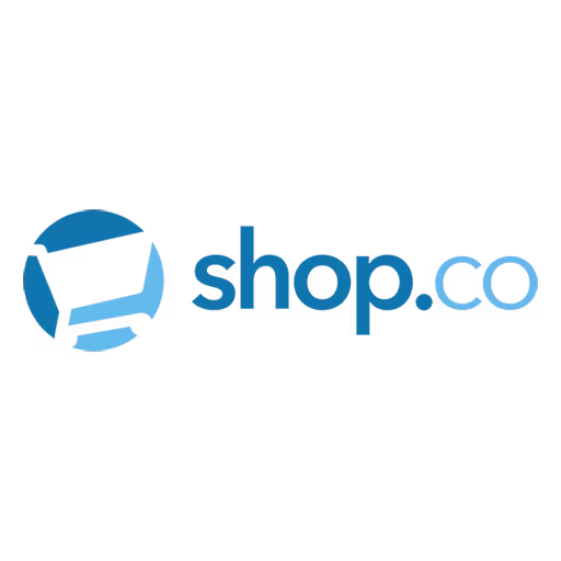 The logo of our partner Shop.co