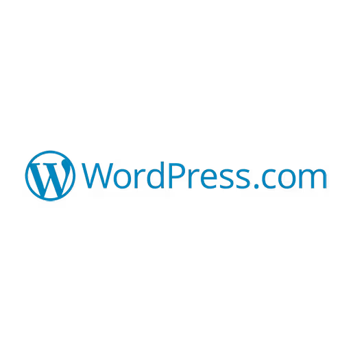 The logo of our partner WordPress.com