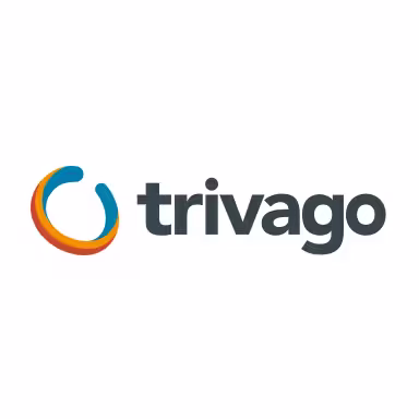 The logo of our partner trivago