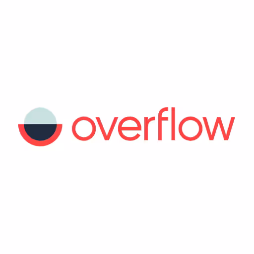 The logo of our partner Overflow