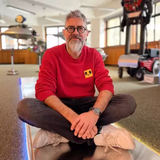 The logo of the side event Lunch-Break Session: Midlife Robots – Jan De Coster