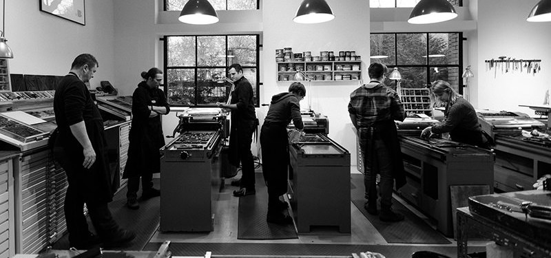 Letterpress Printing at p98a