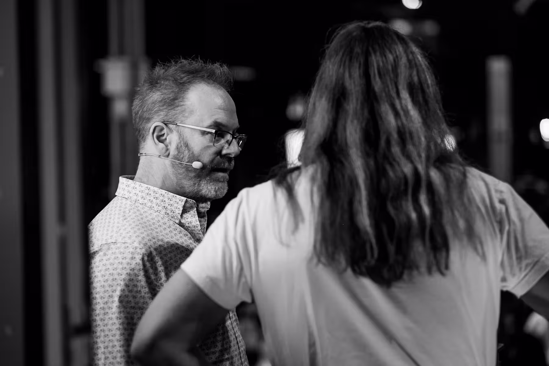 Photo of Jason Pamental taken at beyond tellerrand in Berlin 2019 by Florian Ziegler