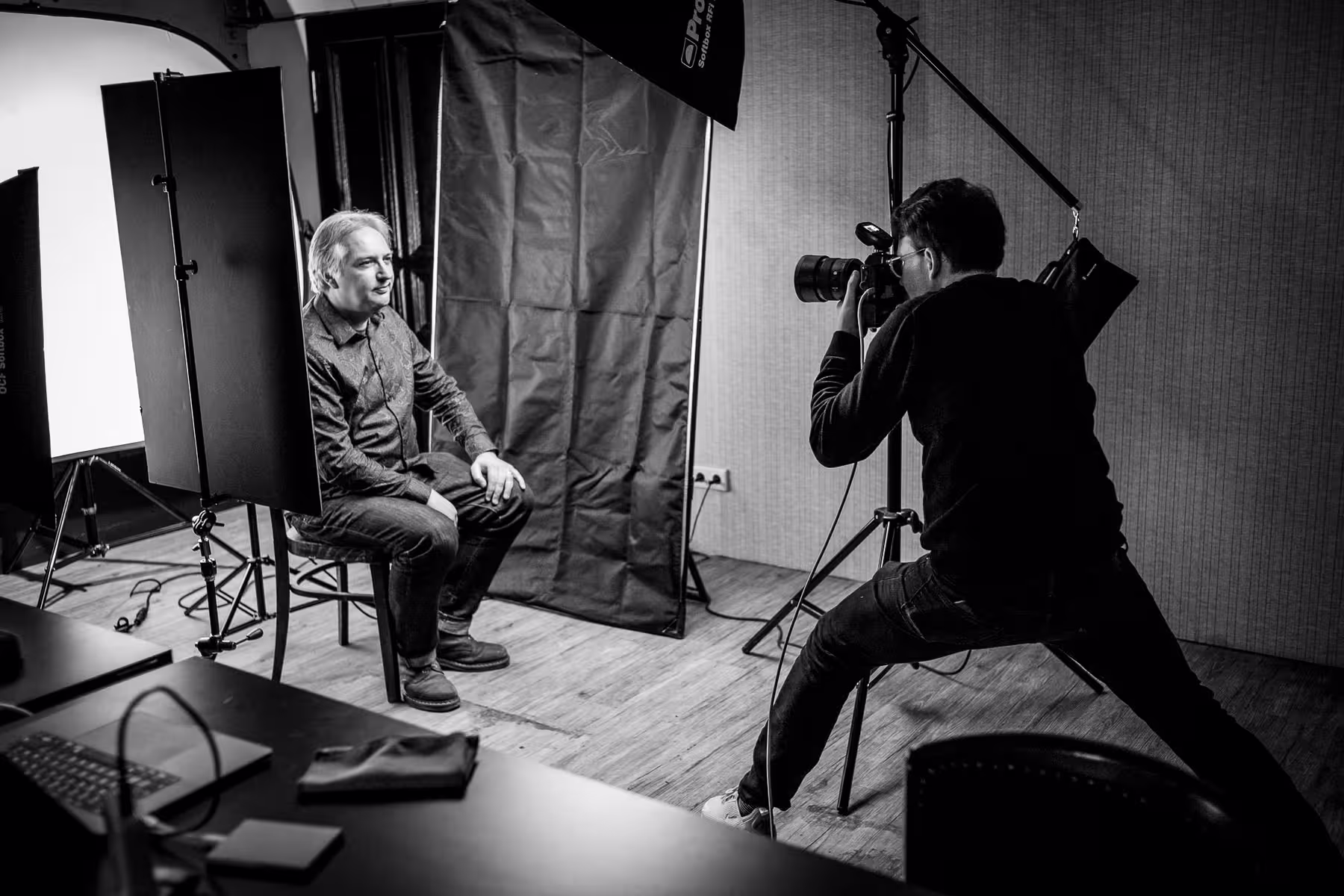 Photo of Jeremy Keith taken at beyond tellerrand in Berlin 2019 by Florian Ziegler