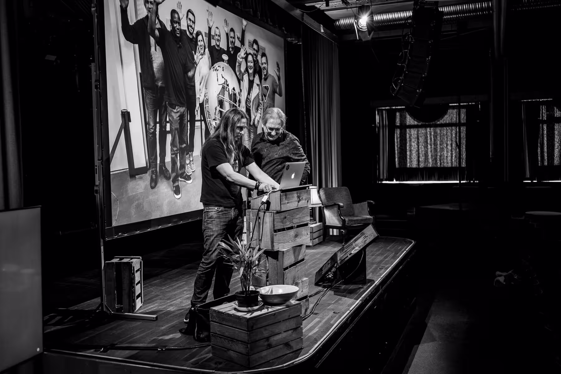 Photo of Jeremy Keith taken at beyond tellerrand in Berlin 2019 by Florian Ziegler