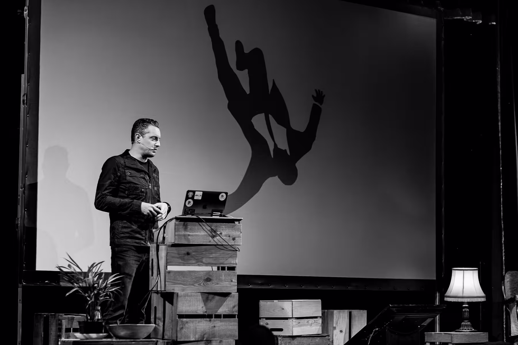 Photo of Burton Rast taken at beyond tellerrand in Berlin 2019 by Florian Ziegler