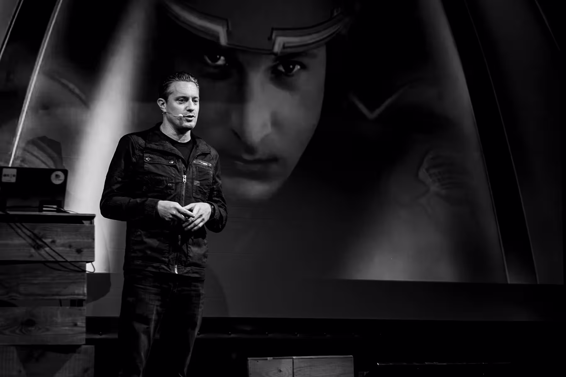 Photo of Burton Rast taken at beyond tellerrand in Berlin 2019 by Florian Ziegler