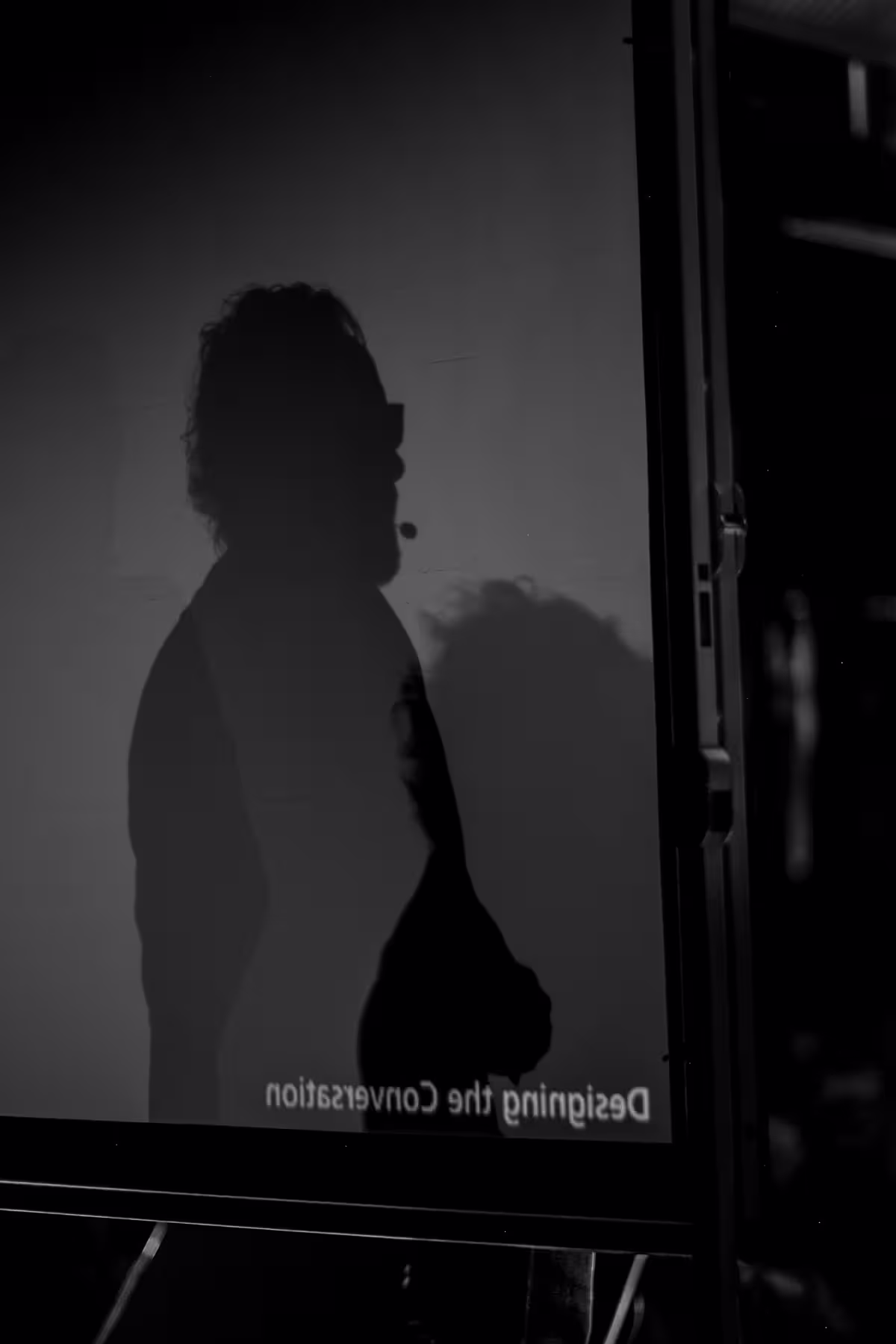 Photo of Aaron Gustafson taken at beyond tellerrand in Berlin 2019 by Florian Ziegler