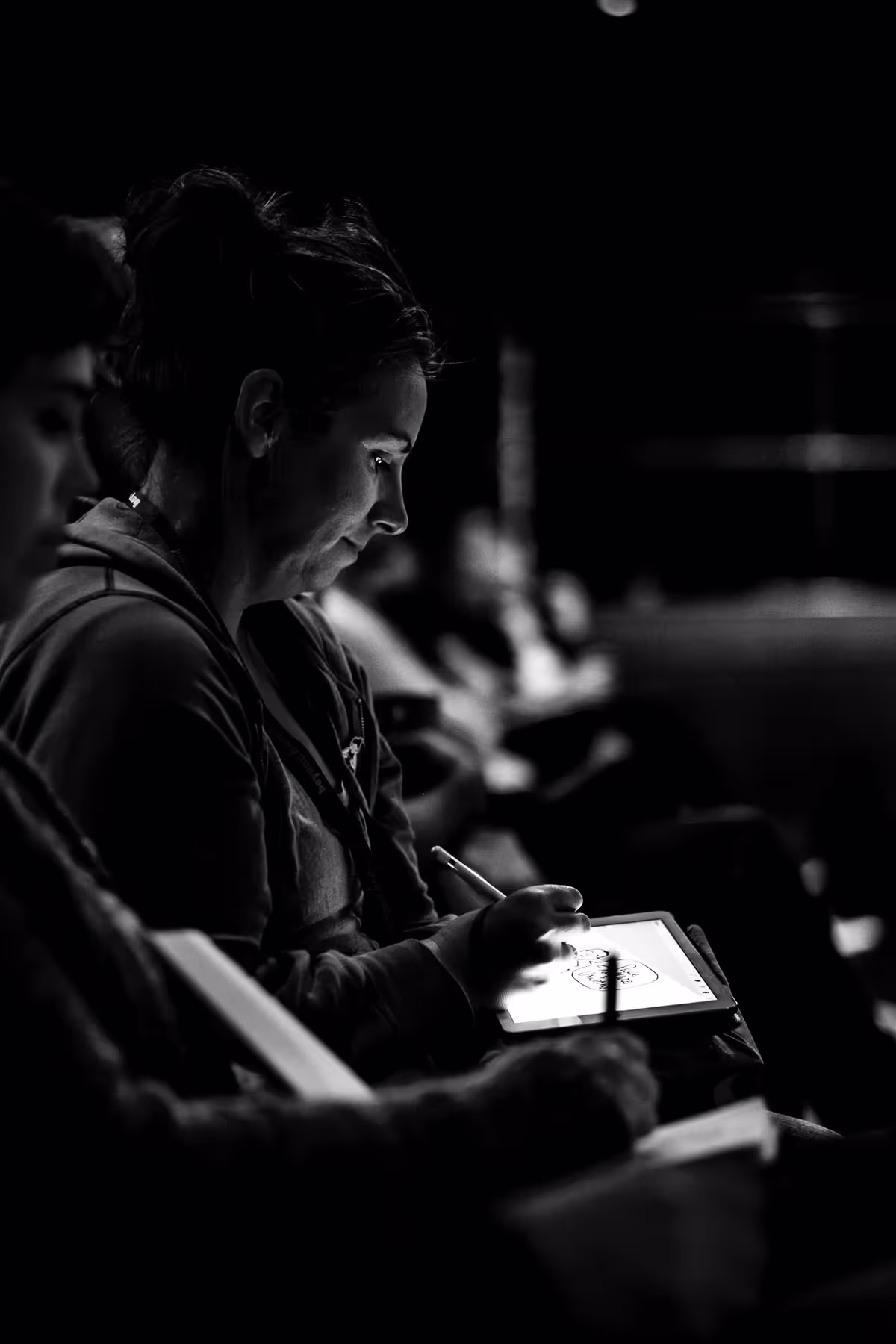 Photo of Eva-Lotta Lamm taken at beyond tellerrand in Berlin 2019 by Florian Ziegler