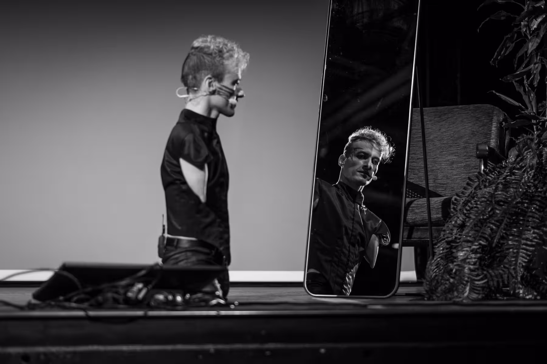 Photo of Janis McDavid taken at beyond tellerrand in Berlin 2022 by Florian Ziegler