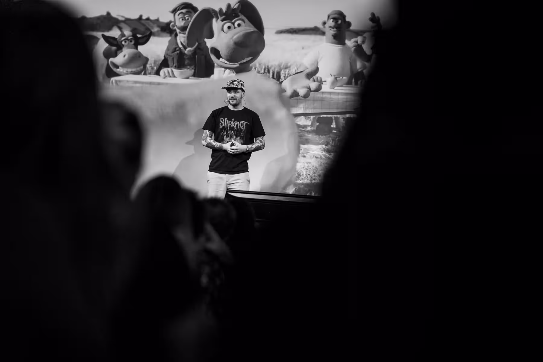 Photo of Gavin Strange taken at beyond tellerrand in Berlin 2022 by Florian Ziegler