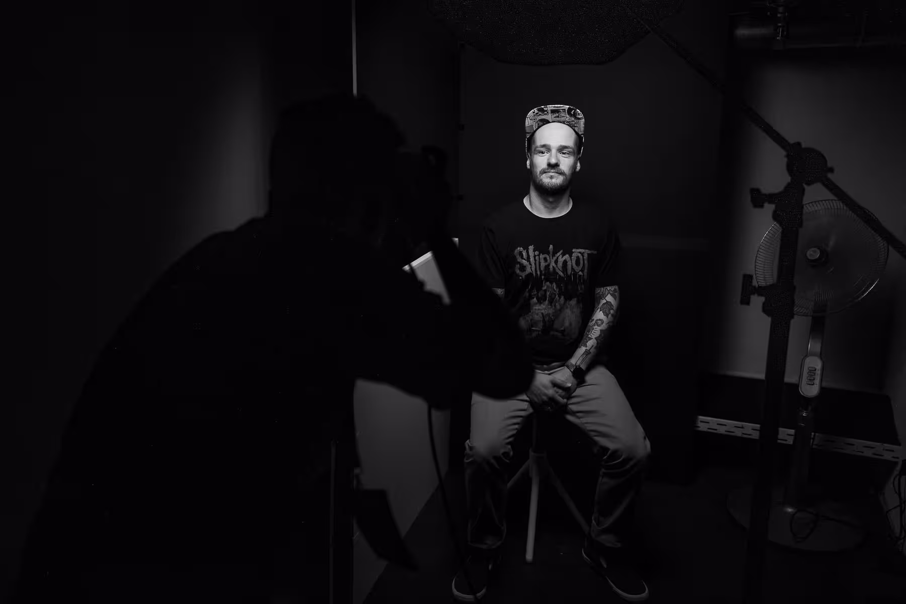 Photo of Gavin Strange taken at beyond tellerrand in Berlin 2022 by Florian Ziegler