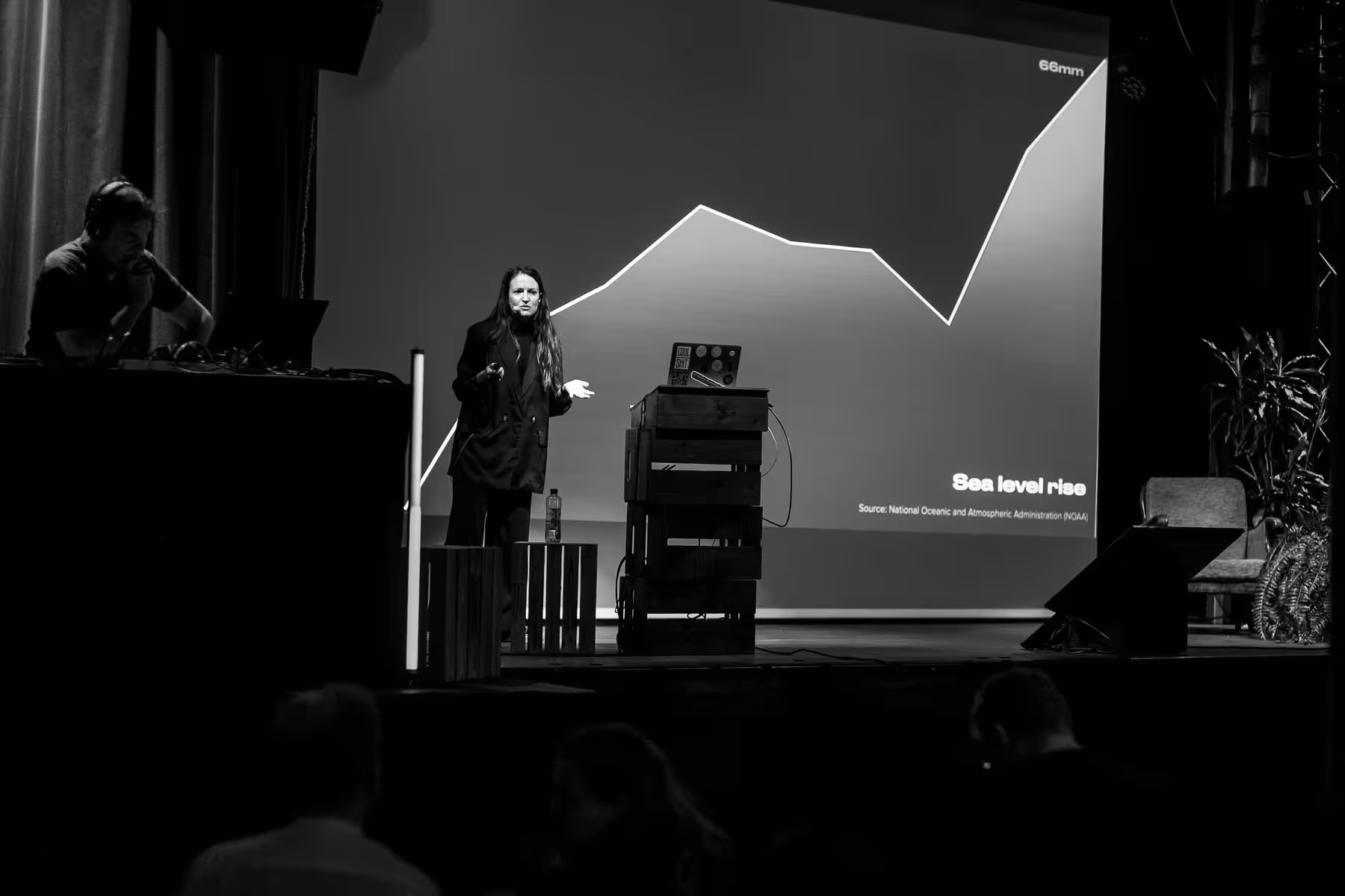 Photo of Tiziana Alocci taken at beyond tellerrand in Berlin 2022 by Florian Ziegler