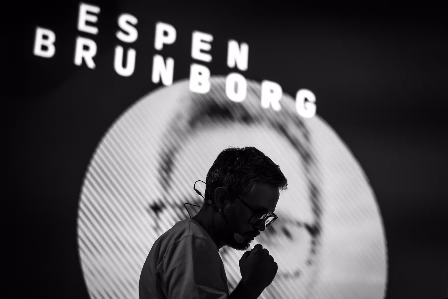 Photo of Espen Brunborg taken at beyond tellerrand in Berlin 2022 by Florian Ziegler
