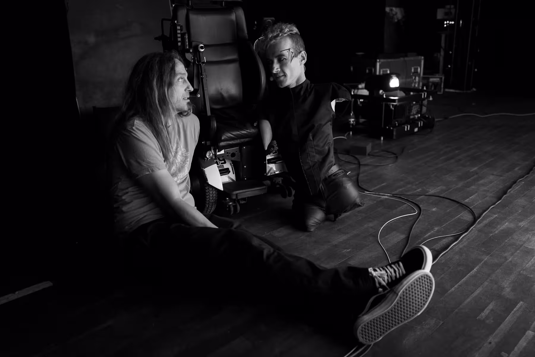 Photo of Janis McDavid taken at beyond tellerrand in Berlin 2022 by Florian Ziegler