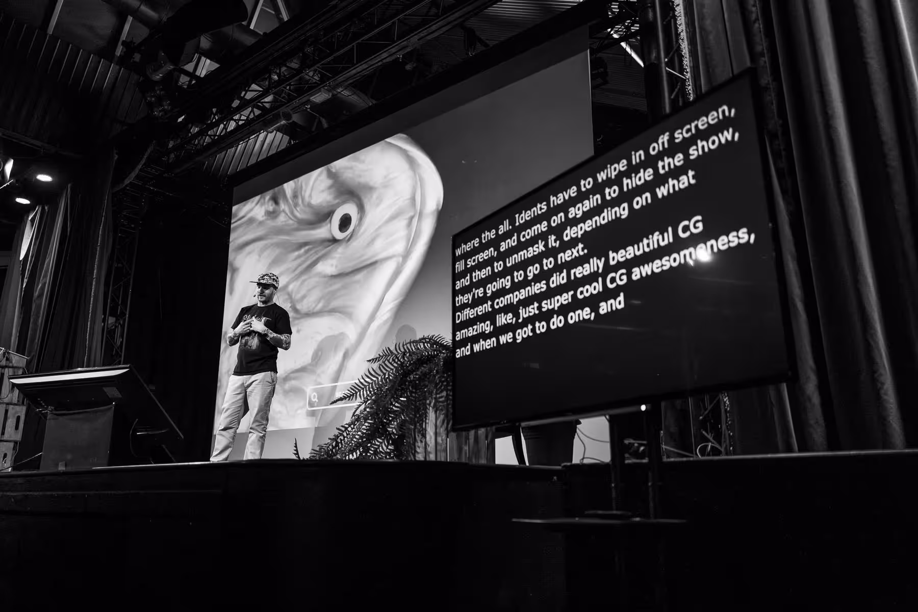 Photo of Gavin Strange taken at beyond tellerrand in Berlin 2022 by Florian Ziegler