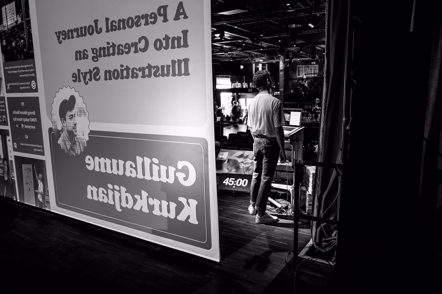 Photo of Guillaume Kurkdjian taken at beyond tellerrand in Berlin 2023 by Florian Ziegler