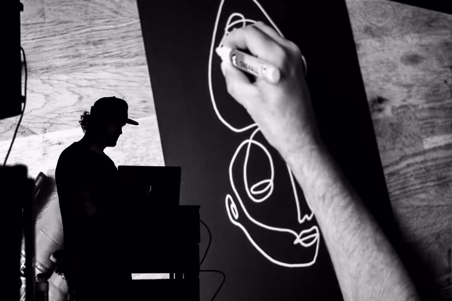 Photo of Niels Kiené taken at beyond tellerrand in Berlin 2023 by Florian Ziegler