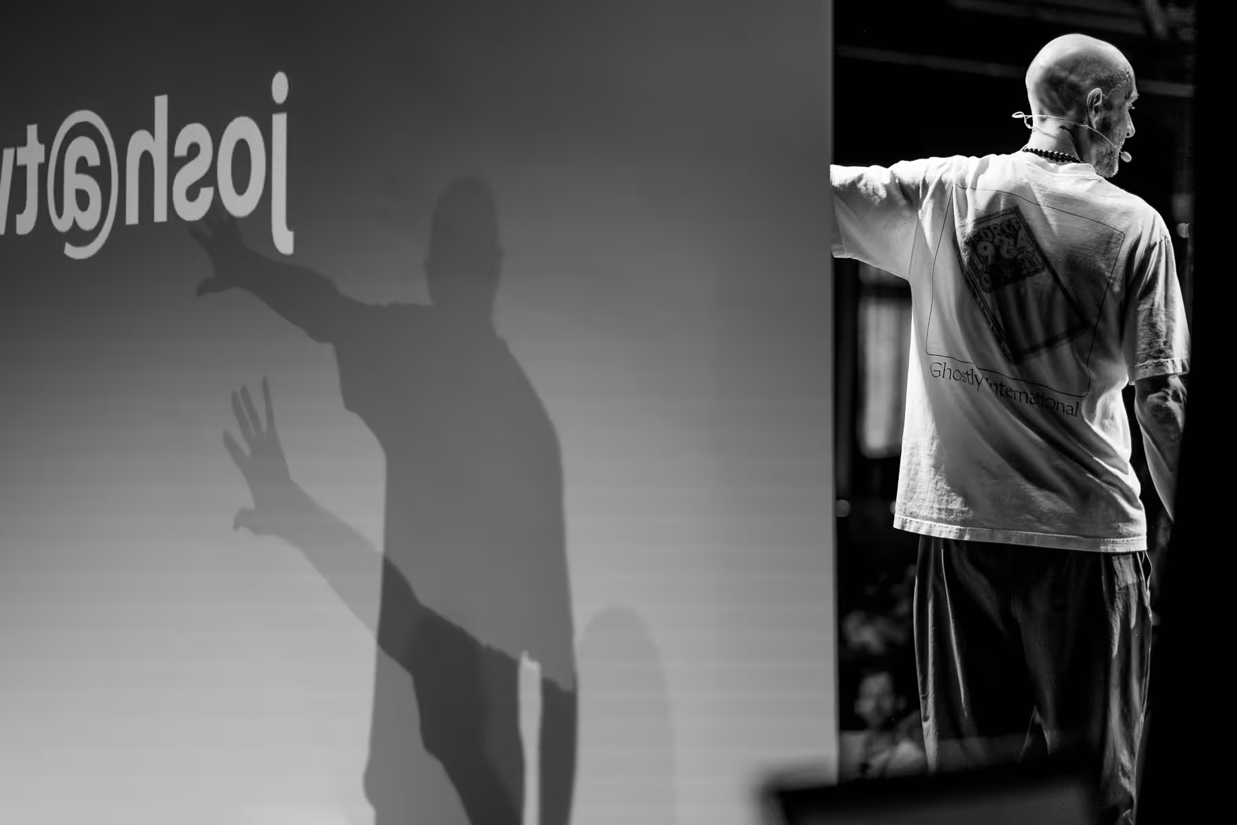 Photo of Josh Brewer taken at beyond tellerrand in Berlin 2023 by Florian Ziegler