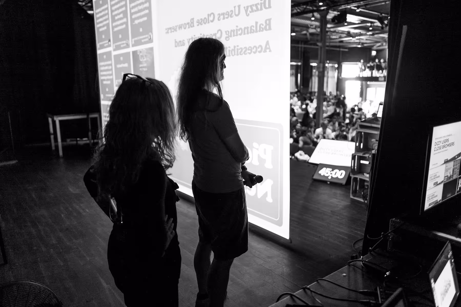 Photo of Piccia Neri taken at beyond tellerrand in Berlin 2023 by Florian Ziegler