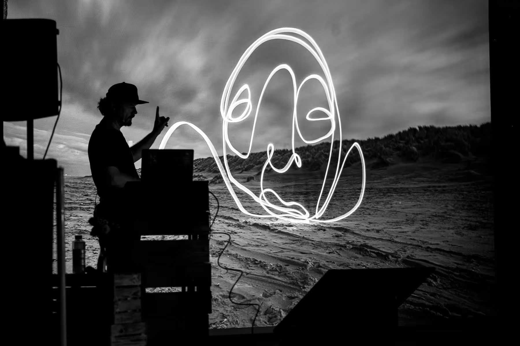 Photo of Niels Kiené taken at beyond tellerrand in Berlin 2023 by Florian Ziegler