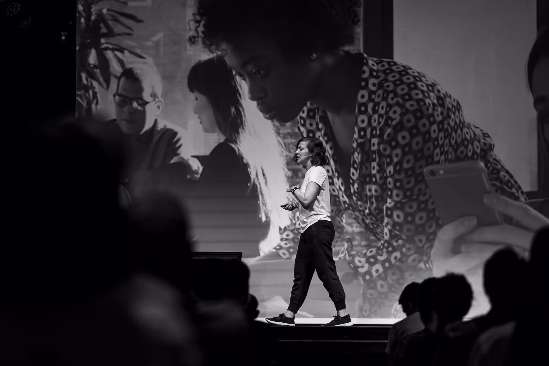 Photo of Tammy Everts taken at beyond tellerrand in Berlin 2023 by Florian Ziegler