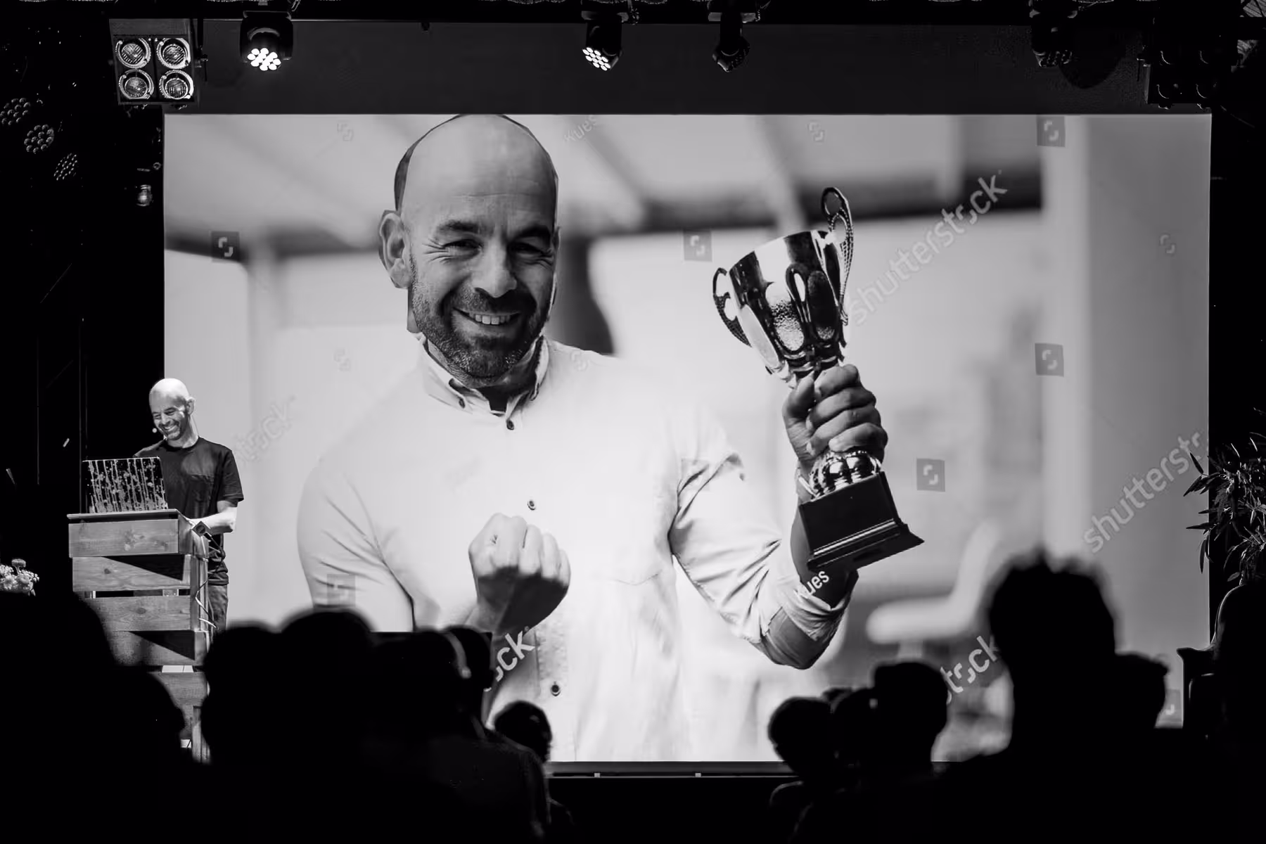 Photo of Rob Draper taken at beyond tellerrand in Berlin 2023 by Florian Ziegler