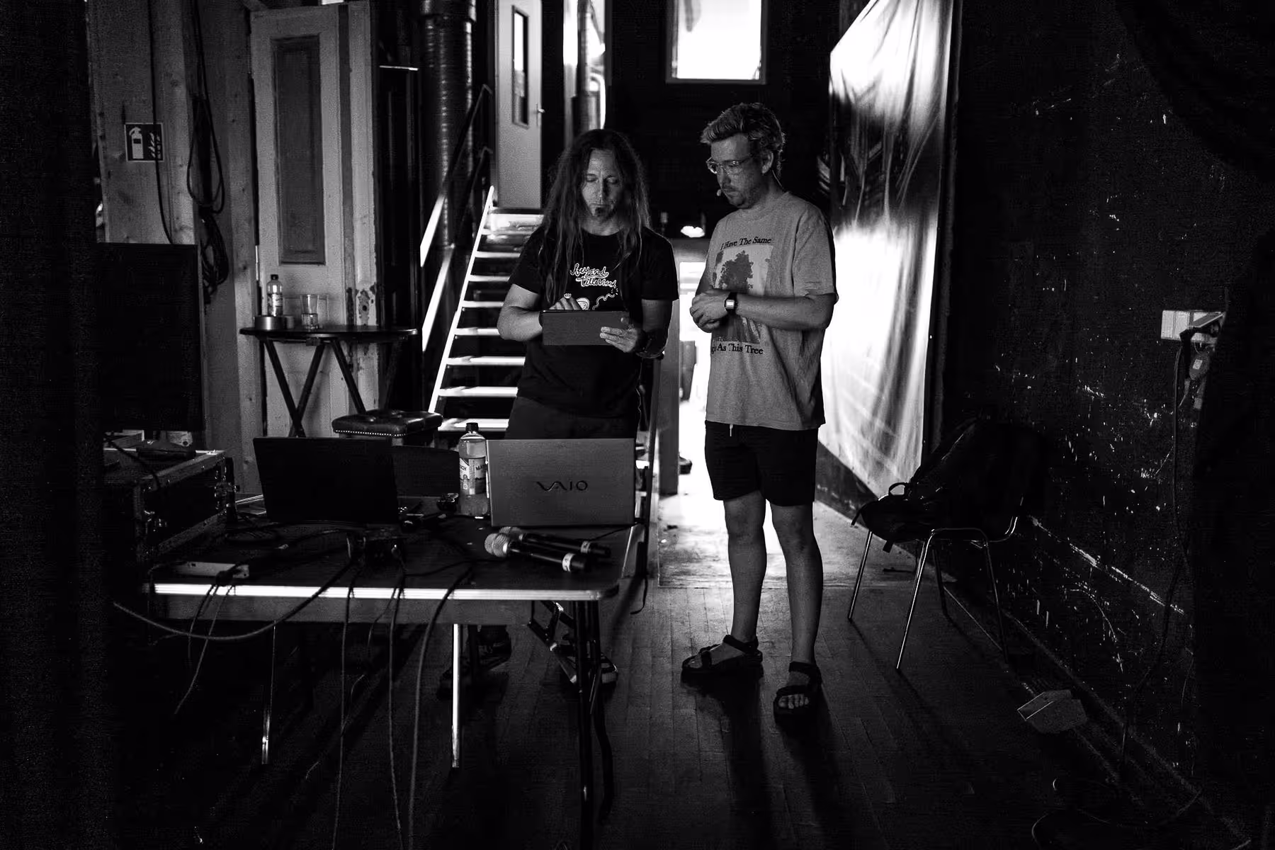 Photo of Joel Gethin Lewis taken at beyond tellerrand in Berlin 2023 by Florian Ziegler