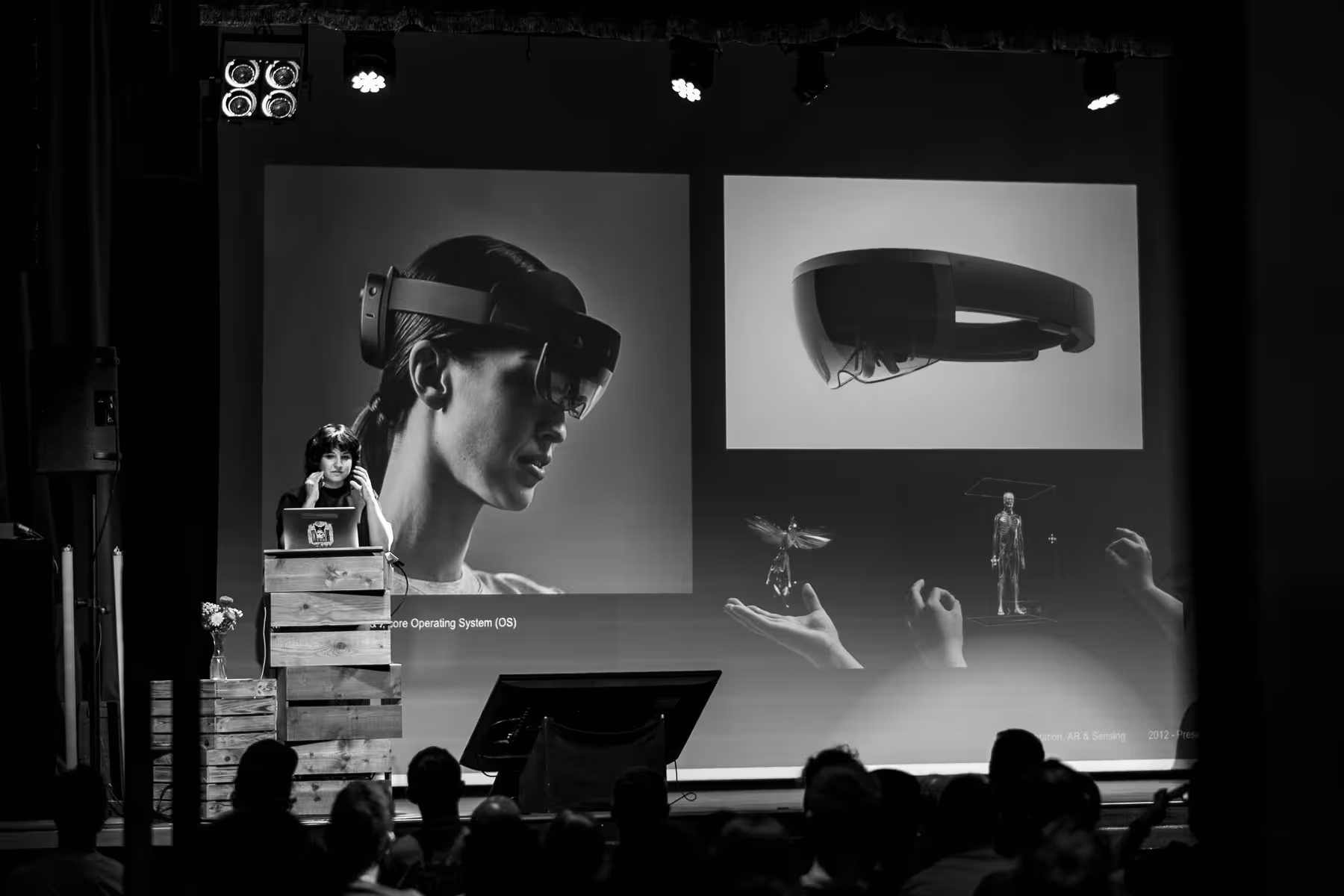 Photo of Yasaman Sheri taken at beyond tellerrand in Berlin 2023 by Florian Ziegler