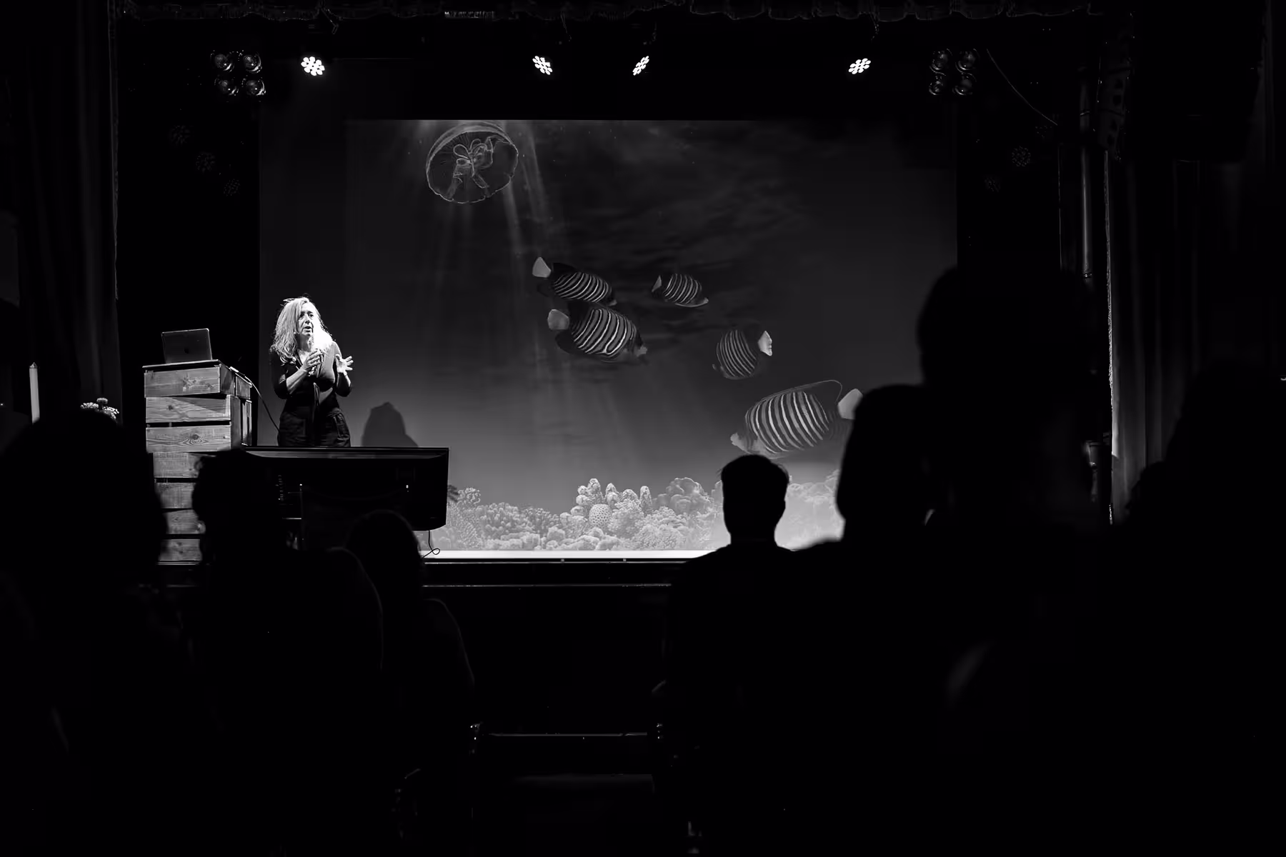 Photo of Piccia Neri taken at beyond tellerrand in Berlin 2023 by Florian Ziegler