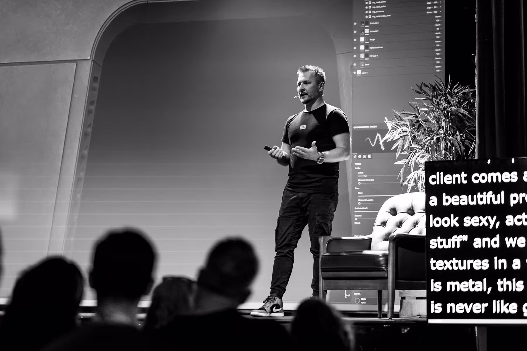 Photo of Robert Hranitzky taken at beyond tellerrand in Berlin 2023 by Florian Ziegler