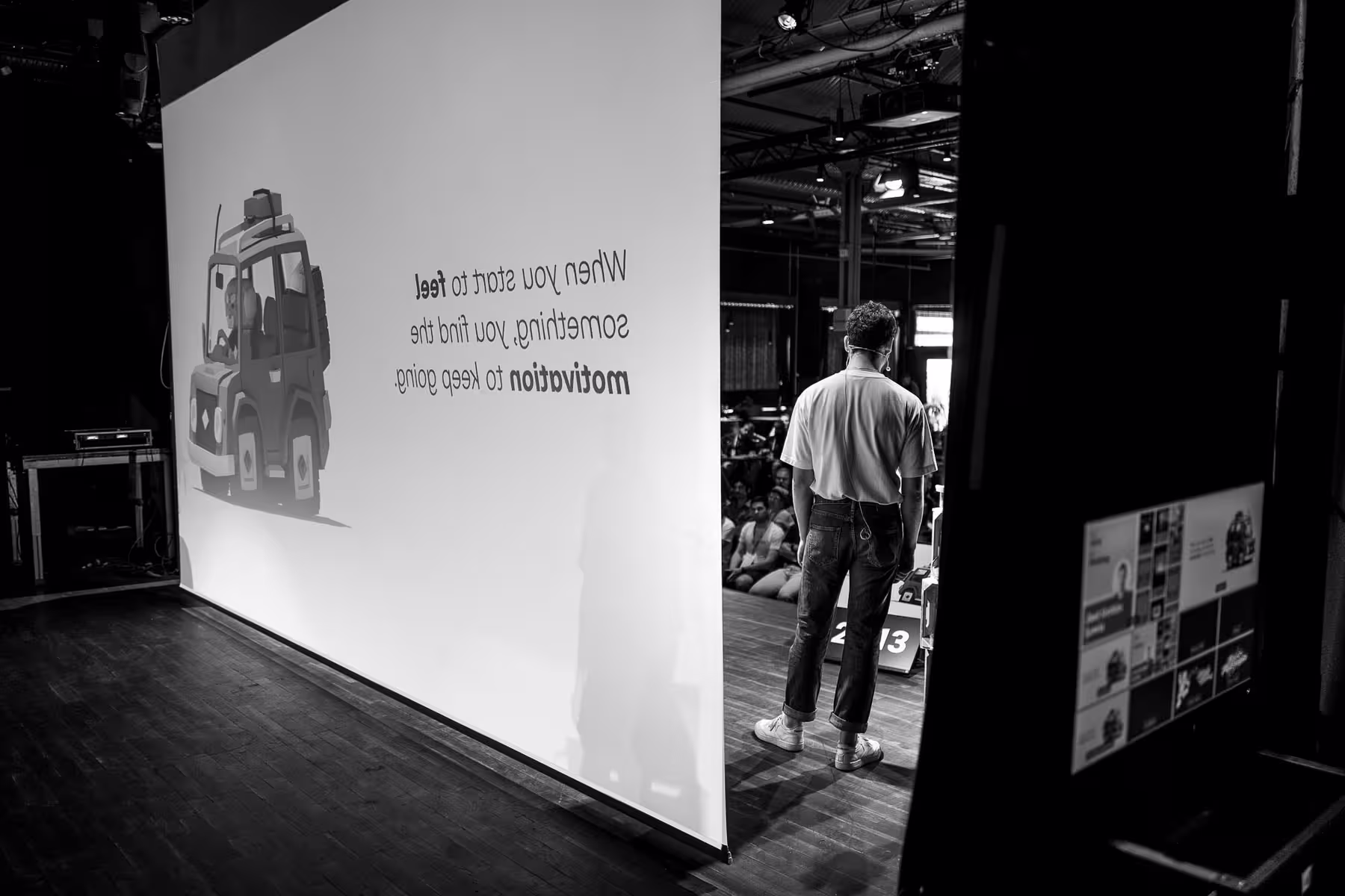 Photo of Guillaume Kurkdjian taken at beyond tellerrand in Berlin 2023 by Florian Ziegler