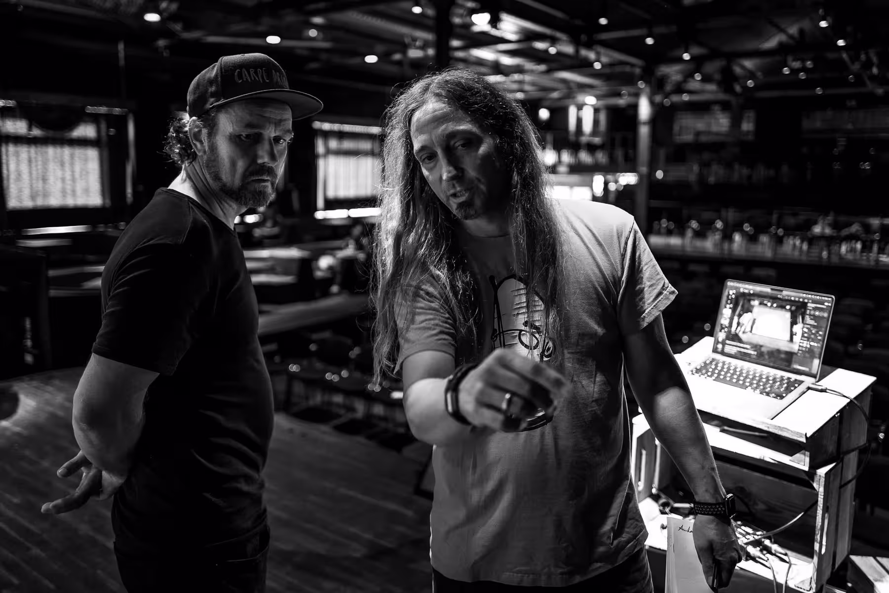 Photo of Niels Kiené taken at beyond tellerrand in Berlin 2023 by Florian Ziegler