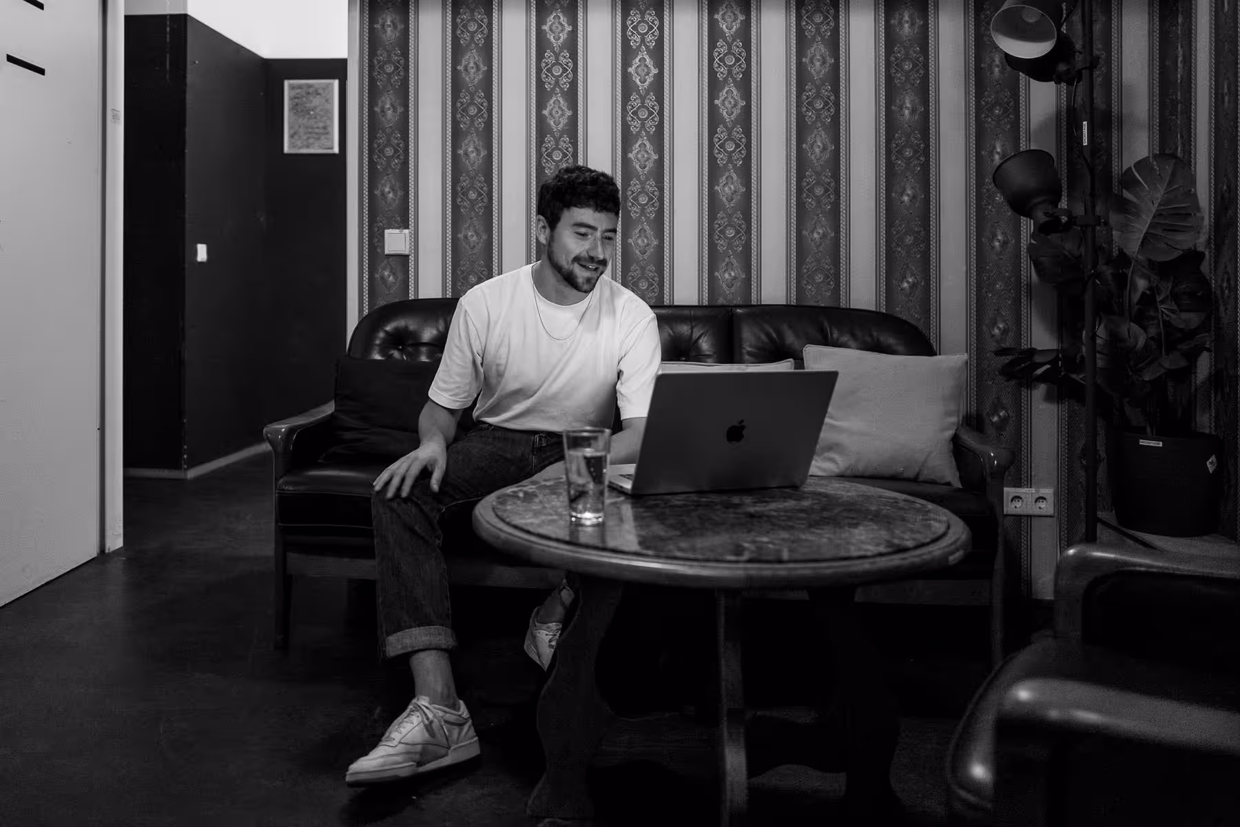 Photo of Guillaume Kurkdjian taken at beyond tellerrand in Berlin 2023 by Florian Ziegler