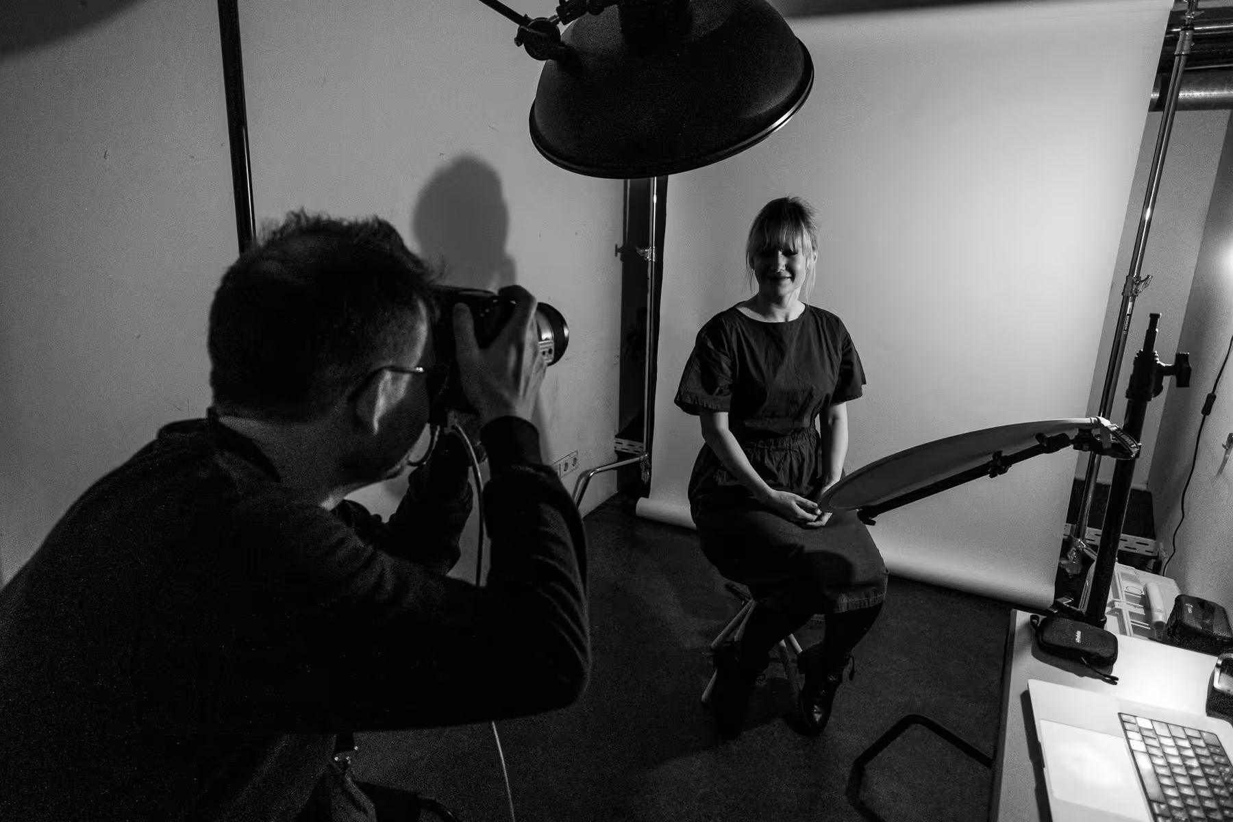 Photo of Linda Liukas taken at beyond tellerrand in Berlin 2024 by Florian Ziegler